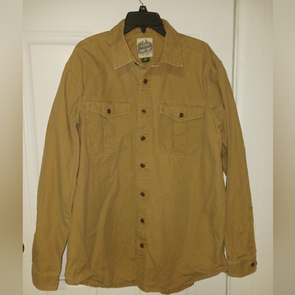 Eddie Bauer Sport Shop Cotton Duck Shirt